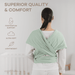Baby Wrap Carrier in Fern Baby Wrap Carrier Comfy Cubs