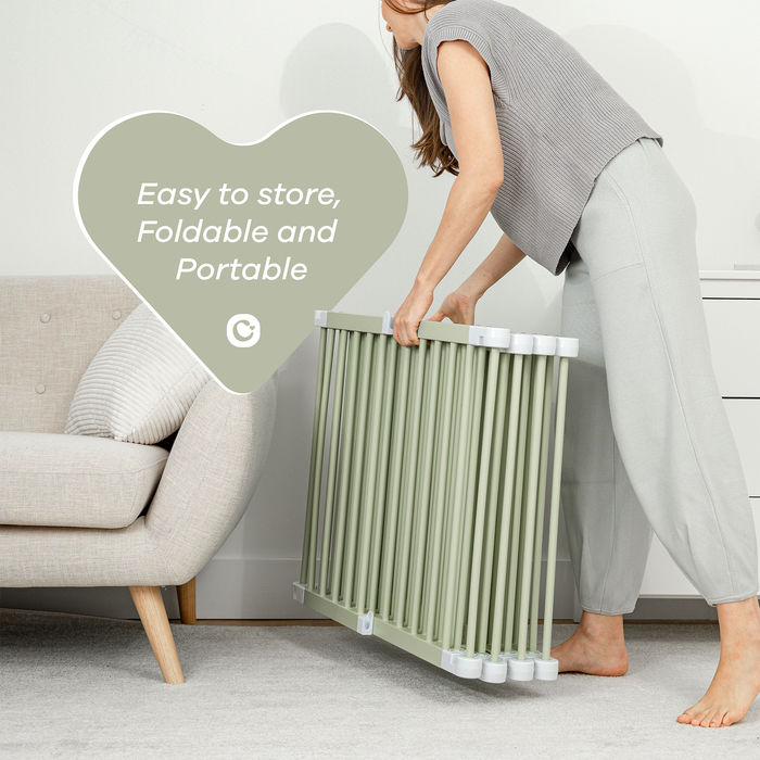 Playpen for Toddler and Babies by Comfy Cubs in Sage Playpen Comfy Cubs