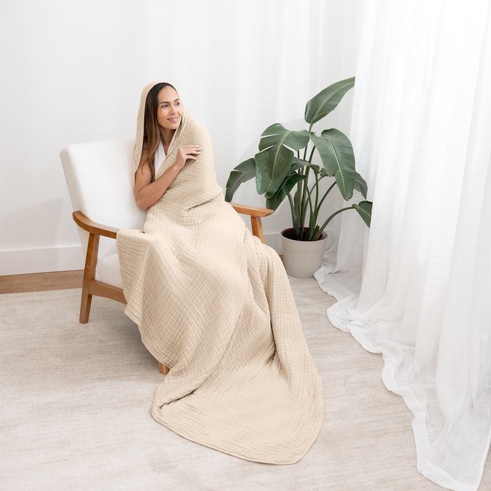 Adult Muslin Hooded Towel by Comfy Cubs Comfy Cubs