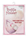 BOTTLE HOLDER PINK GINGHAM GEAR THE BOTTLE HOLDER