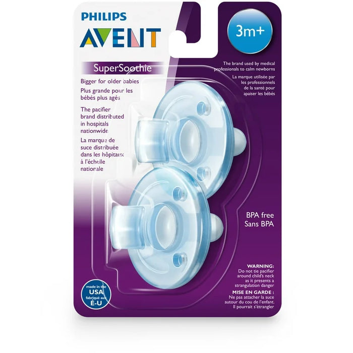 PHILIPS AVENT SOOTHIE PACIFIER, 3-18 MONTHS - 2 PACK PACIFIER AVENT