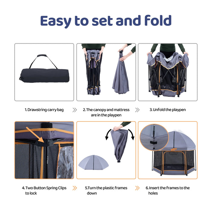 PAMO BABE PREMIUM INDOOR AND OUTDOOR BABY PLAYPEN PLAYPEN PAMO BABE