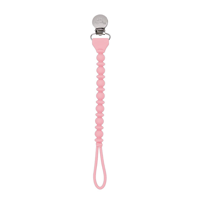 ITZY RITZY SWEETIE STRAP BEADED PACIFIER CLIP