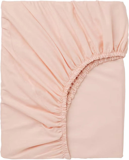 LAMART JERSEY KNIT FITTED STANDARD CRIB SHEET ONE SIZE SOFT ROSE CRIB SHEETS LA MART