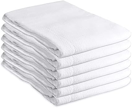 FIRST ESSENTIALS BIRDSEYE DIAPER CLOTH WHITE 6PK