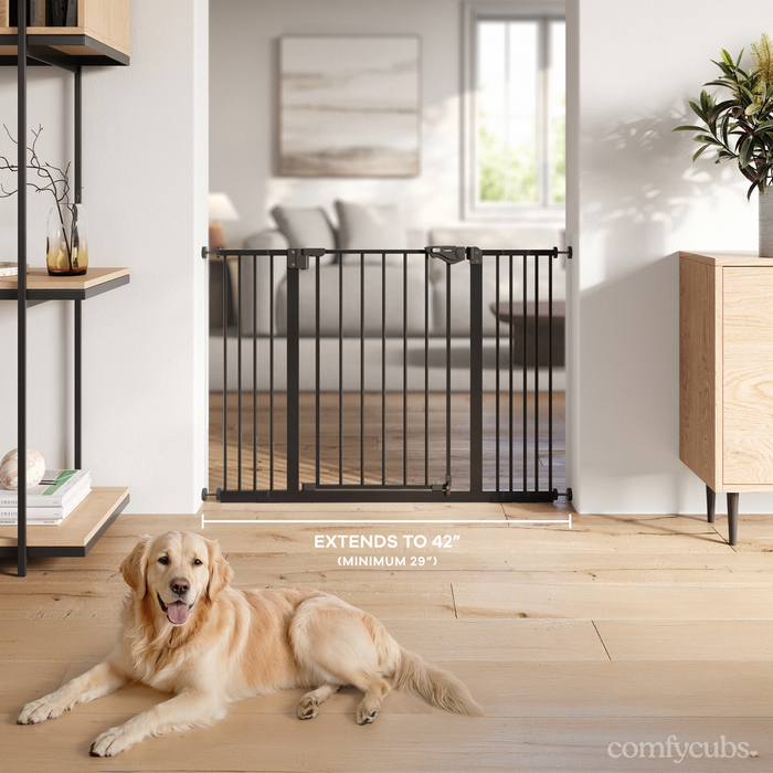 COMFY CUBS BABY SAFETY GATE WITH 3 EXTENSIONS GATE COMFY CUBS