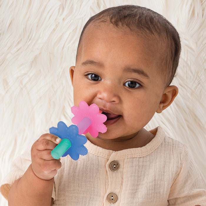 ITZY RITZY TEENSY TUBES RATTLE AND TEETHER TEETHERS ITZY RITZY