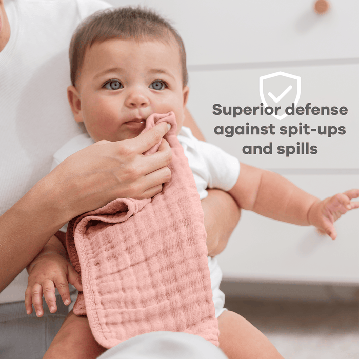 Muslin Burp Cloths by Comfy Cubs - Multi Girl Muslin Burp Cloths Comfy Cubs