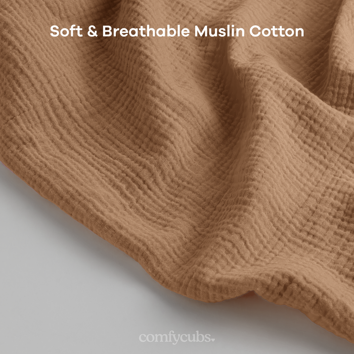 Muslin Nursing Cover by Comfy Cubs - Cedar Nursing Covers Comfy Cubs