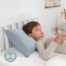 Toddler Pillows with Soft Cotton Pillow Case by Comfy Cubs - Pacific Blue Comfy Cubs