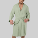 Muslin Bathrobe, Sage by Comfy Cubs Comfy Cubs