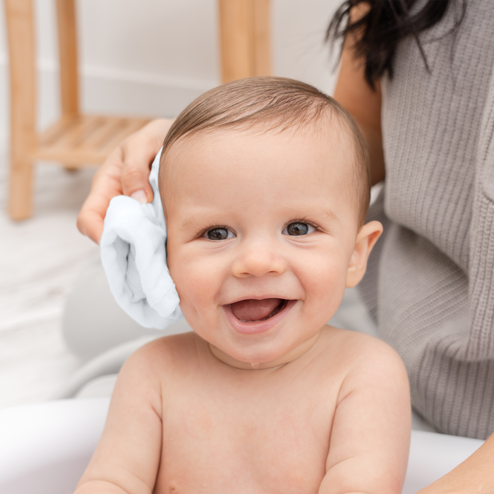 Muslin Washcloths by Comfy Cubs - White Washcloths Comfy Cubs