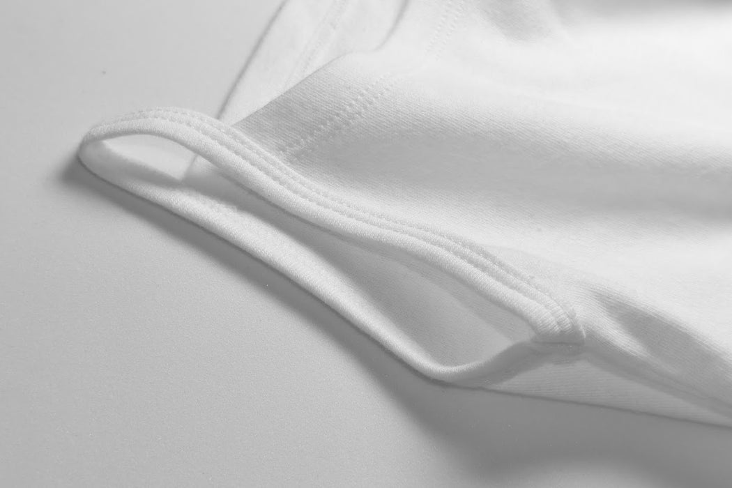 LITTLE PIPERS 3-PACK HUGGABLY SOFT CAMISOLE ONESIES - WHITE UNDERSHIRTS LITTLE PIPERS