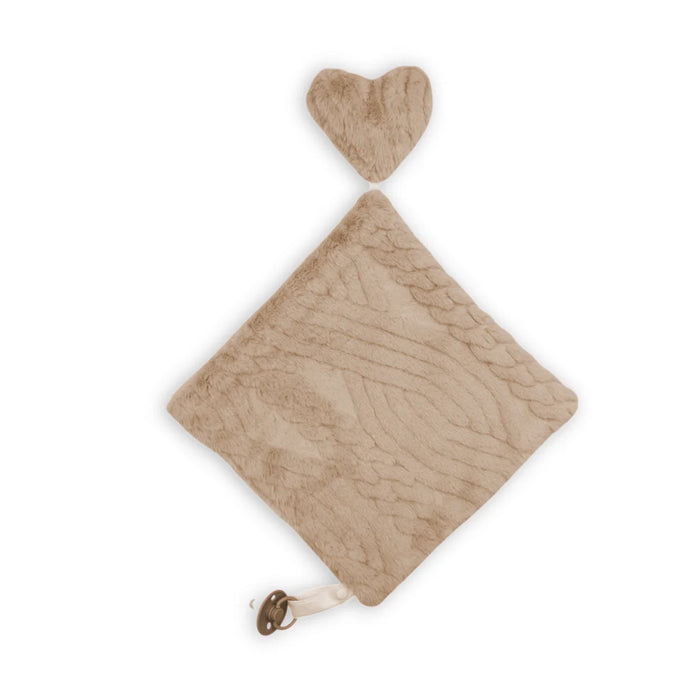 RITZ BABY FUZZY BLANKET CABLE DESIGN LOVEY . BEIGE OFF WHITE BLANKETS RITZ