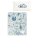 RITZ BABY FUZZY BLANKET TIE DYE EFFECT . BLUE BLANKETS RITZ
