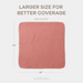 Baby Muslin Blanket in Dusty Rose Muslin Comfy Cubs