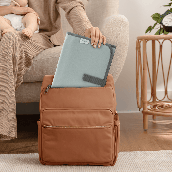 Compact Changing Pad by Comfy Cubs - Earth Green Compact Changing Pads Comfy Cubs