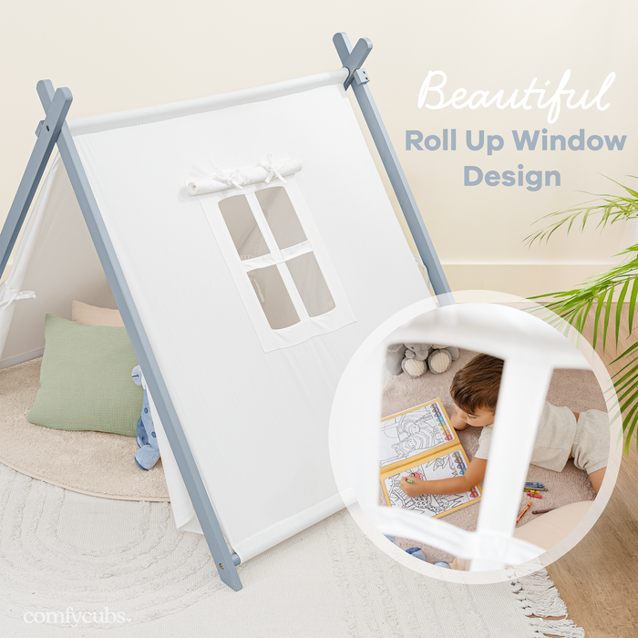 Kids Indoor Play Tent by Comfy Cubs - Pacific Blue Comfy Cubs