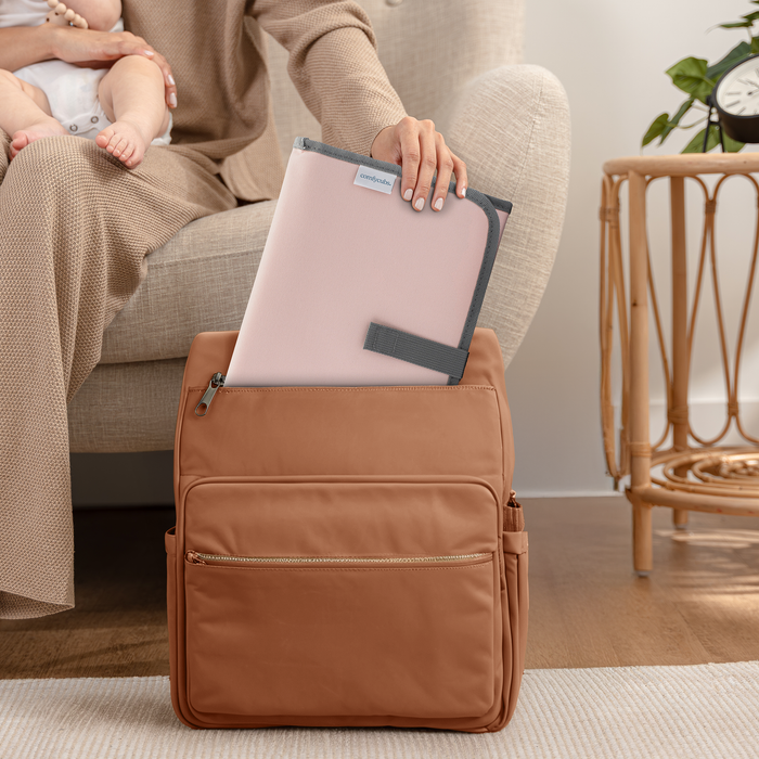 Compact Changing Pad by Comfy Cubs - Pink Blush Compact Changing Pads Comfy Cubs