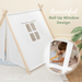 Kids Indoor Play Tent by Comfy Cubs - Natural Wood Comfy Cubs