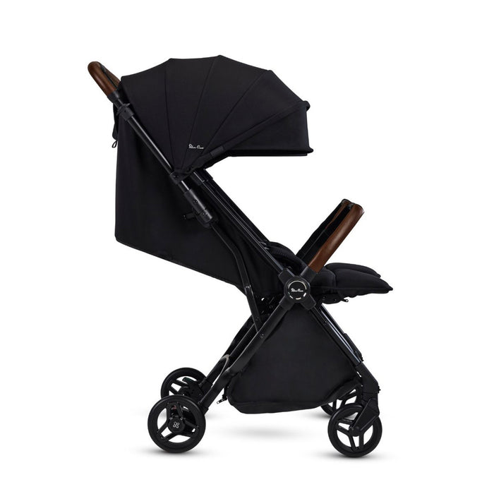 SILVER CROSS JET DOUBLE STROLLER - BLACK