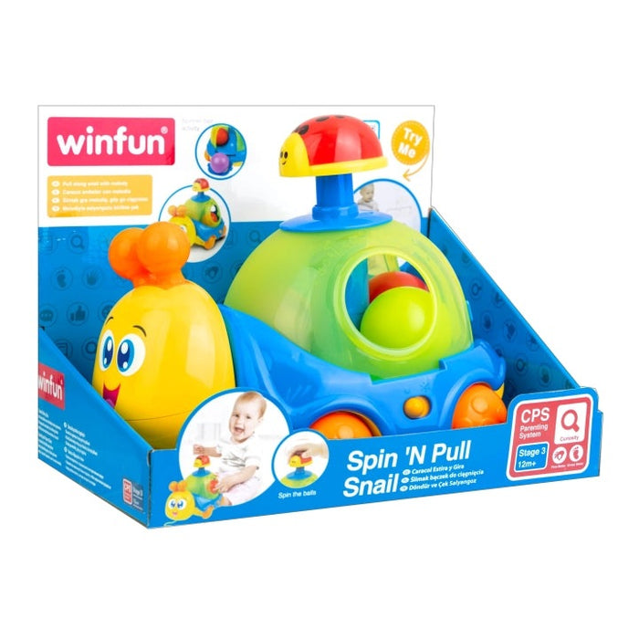 WINFUN SPIN `N PULL SNAIL