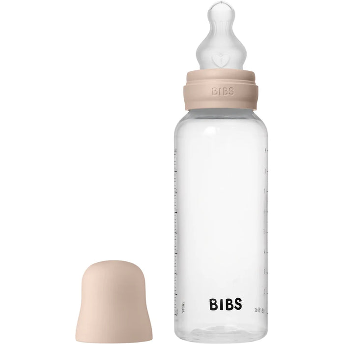 BIBS BABY BOTTLE SILICONE, 9OZ MEDIUM FLOW — Little Luxury