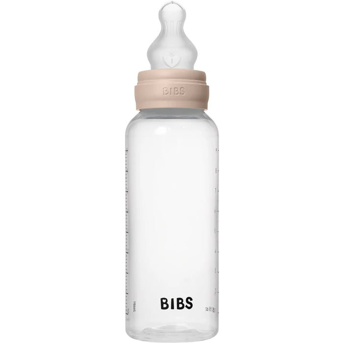 BIBS BABY BOTTLE SILICONE, 9OZ - MEDIUM FLOW BABY BOTTLE BIBS