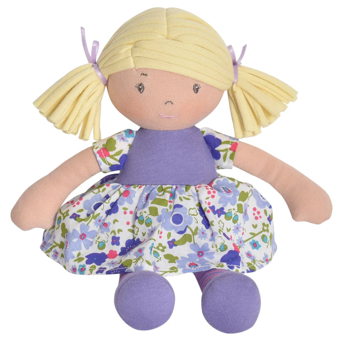 TIKIRI LIL`L PEGGY BLONDE HAIR WITH LILAC & PINK DRESS