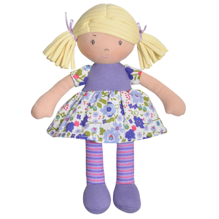 TIKIRI LIL`L PEGGY BLONDE HAIR WITH LILAC & PINK DRESS