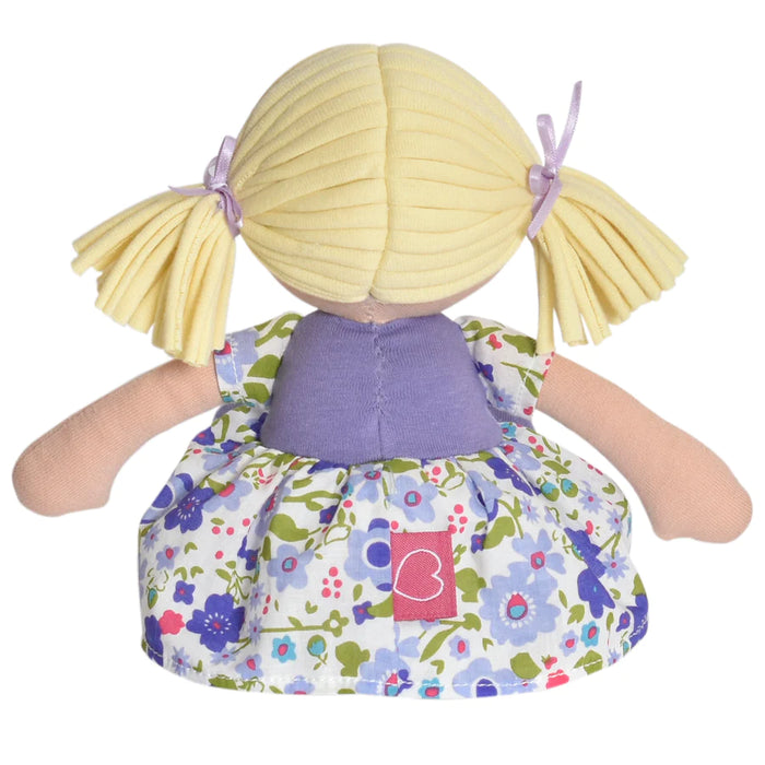 TIKIRI LIL`L PEGGY BLONDE HAIR WITH LILAC & PINK DRESS