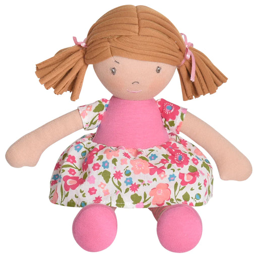 TIKIRI LIL`L FRAN LIGHT BROWN HAIR IN PINK FLORAL DRESS