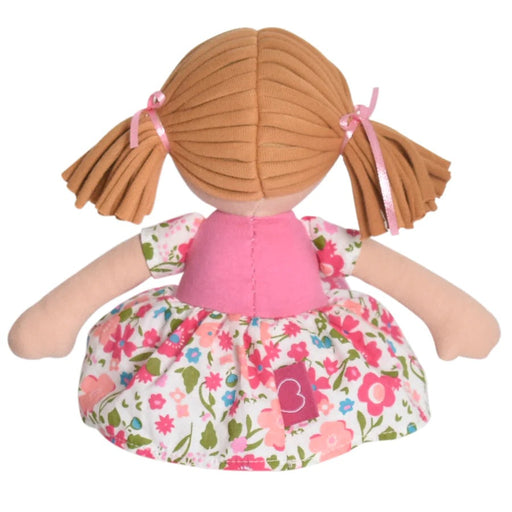 TIKIRI LIL`L FRAN LIGHT BROWN HAIR IN PINK FLORAL DRESS