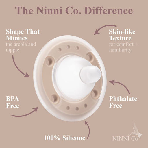 NINNI CO. PACIFIER BEST FOR BREASTFED BABIES