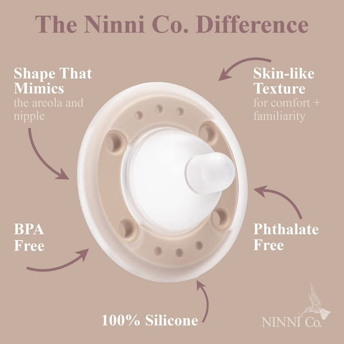 NINNI CO. PACIFIER BEST FOR BREASTFED BABIES