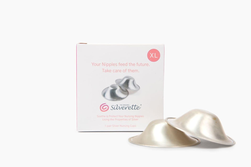 SILVERETTE SILVER NURSING CUPS