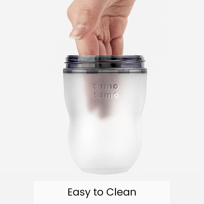 COMOTOMO SILICONE BOTTLE 5-OZ GREEN — Little Luxury