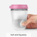 BABY BOTTLE SINGLE 5OZ PINK