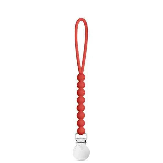 JOY GREEN PACIFIER CLIP . RED PACI CLIP JOY GREEN