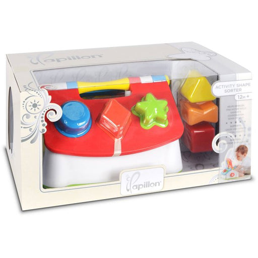 PAPILLON ACTIVITY SHAPE SORTER ACTIVITY TOY