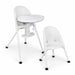 BABYLUXE HIGH CHAIR SEGLONIA 3-IN-1 FOLDING HIGH CHAIR, 3-POINT HARNESS ONE SIZE WHITE WHITE HIGH CHAIRS BABYLUXE