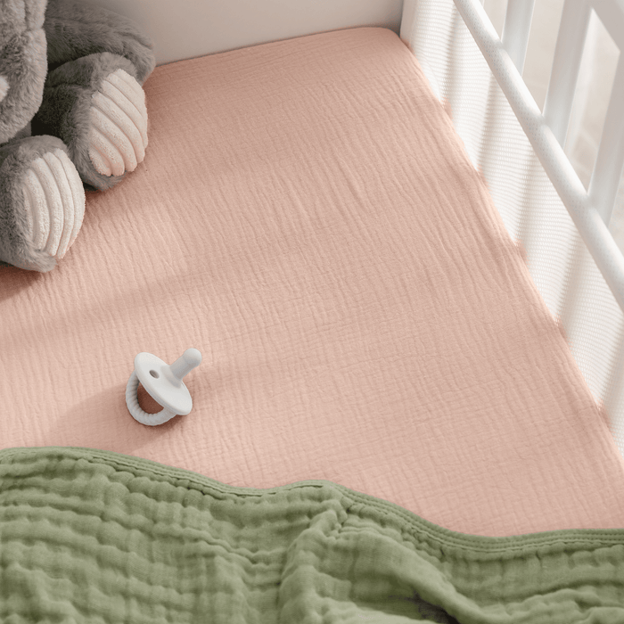 Muslin Fitted Bassinet Crib Sheet by Comfy Cubs Bassinet Sheets Comfy Cubs