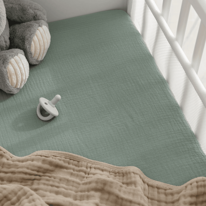 Muslin Fitted Bassinet Crib Sheet by Comfy Cubs Bassinet Sheets Comfy Cubs