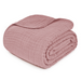 Adult Muslin Blanket by Comfy Cubs in Mauve Muslin Comfy Cubs