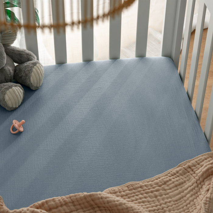 Muslin Fitted Crib Sheet by Comfy Cubs Crib Sheet Comfy Cubs