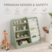 Kids Bookshelf - Sage Book Shelves Comfy Cubs