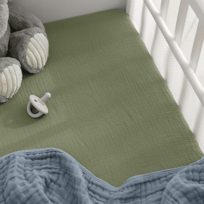 Muslin Fitted Bassinet Crib Sheet by Comfy Cubs Bassinet Sheets Comfy Cubs