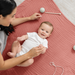 Baby Muslin Blanket in Dusty Rose Muslin Comfy Cubs