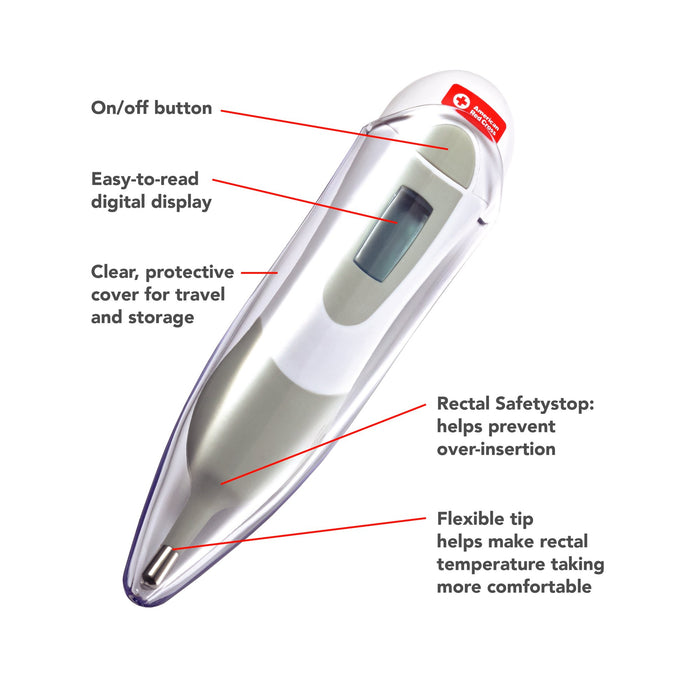 MULTI USE DIGITAL THERMOMETER SAFETY AMERICAN RED CROSS