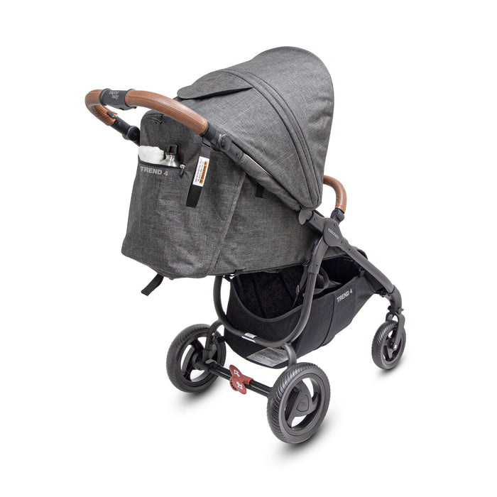 Grey Snap Stroller Valco Single Baby Stroller Trend Ultra